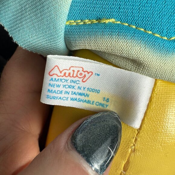 AMTOY Super Banana Plush 12 Inch 1982 Vintage Stuffed Toy - Picture 5 of 6